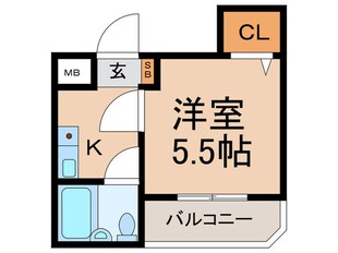 コスモ南蒲田の物件間取画像